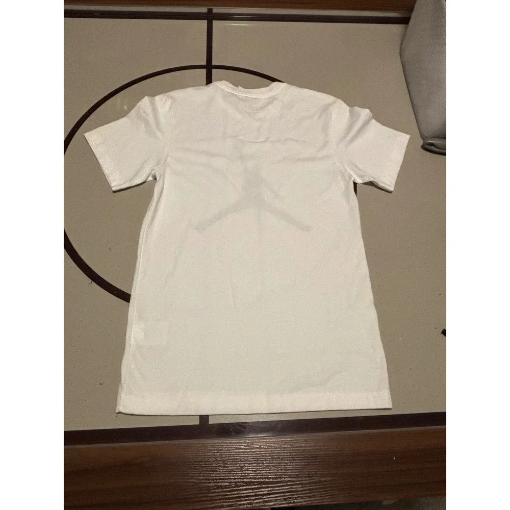 1194 Jordan Jumpman Graphic T-Shirt Mens XS White Black CJ0921-100 NWT